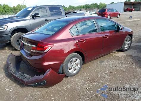 2015 Honda Civic Lx from USA, damaged, VIN 19XFB2F51FE097079